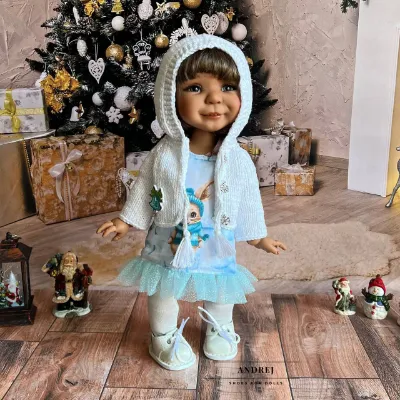 Christmas Outfit Set for Moppets Meadow Dolls — photo 4