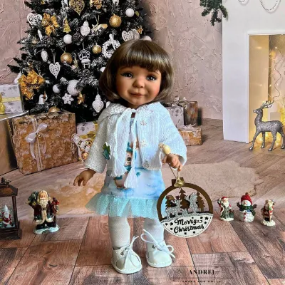Christmas Outfit Set for Moppets Meadow Dolls
