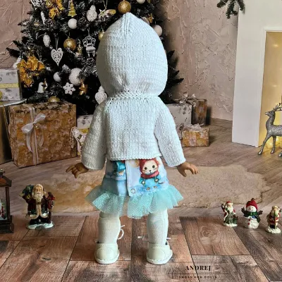 Christmas Outfit Set for Moppets Meadow Dolls — photo 3