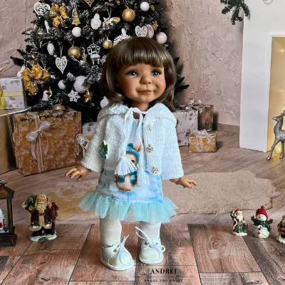 Christmas Outfit Set for Moppets Meadow Dolls — photo 2
