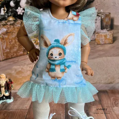 Christmas Outfit Set for Moppets Meadow Dolls — photo 6