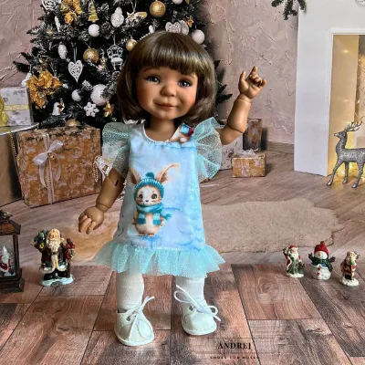 Christmas Outfit Set for Moppets Meadow Dolls — photo 7