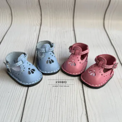 Leather Doll Shoes for Moppets Meadow Dolls, Miniature Doll Accessories — photo 3