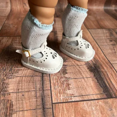 Leather Doll Shoes for Moppets Meadow Dolls, Miniature Doll Accessories — photo 4