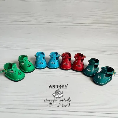 Leather Doll Shoes for Moppets Meadow Dolls, Miniature Doll Accessories — photo 7